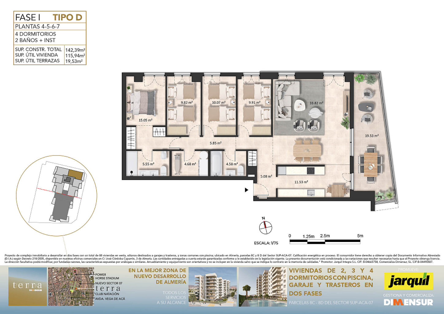 Dimensur Terra. Vivienda 4D Fase 1