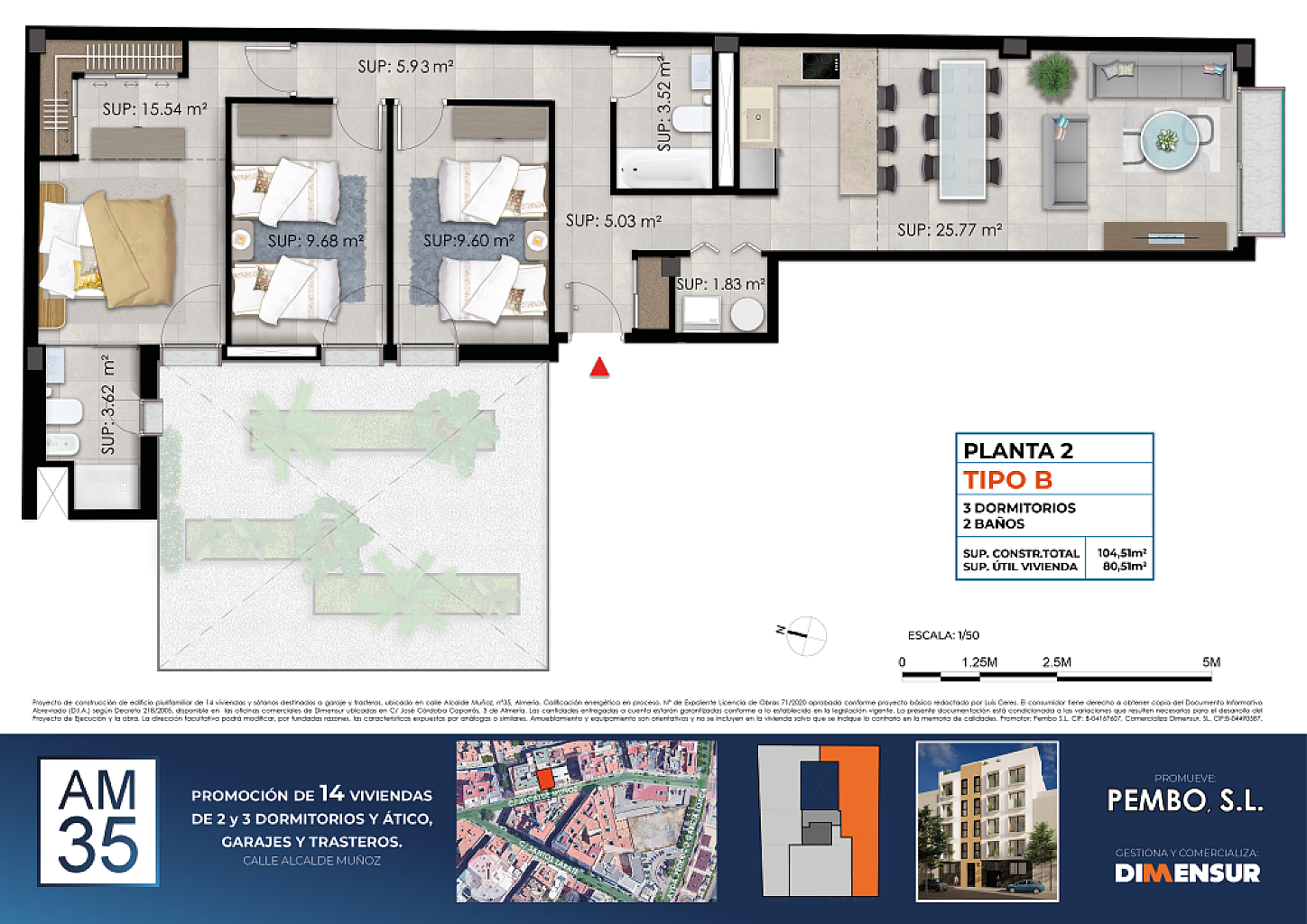 AM35. VIVIENDA 2º B